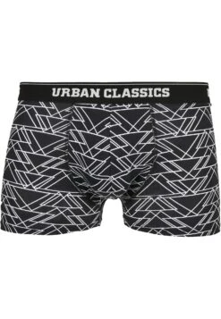 URBAN CLASSICS 5 Pack - Onderbroeken - Tron Aop White Grey Navy+Black -Urban Classics 007d631cdf31449d98f0f37a82d3db7a