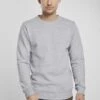 URBAN CLASSICS Organic Basic Crew - Sweater - Grey