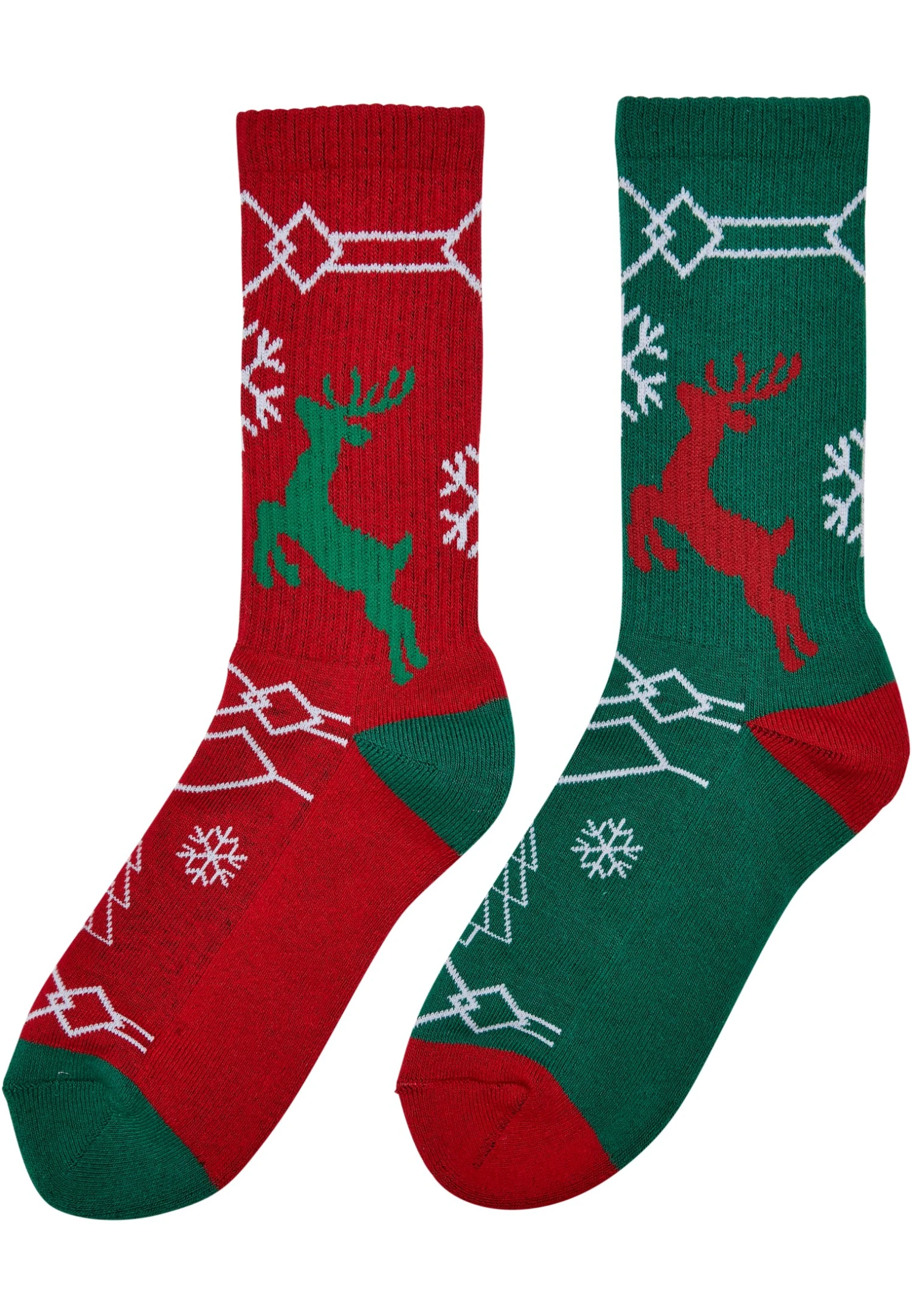 Urban Classics Fancy X Mas Pattern 2Pack - Sokken - Multicolor 3 Urban Classics Fancy X Mas Pattern 2Pack - Sokken - Multicolor
