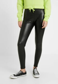 URBAN CLASSICS Ladies Skinny Pants - Broek - Black