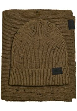 URBAN CLASSICS Set - Sjaal - Olive Black