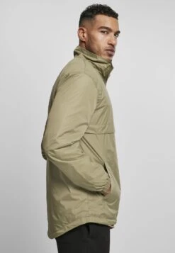 URBAN CLASSICS Windjack - Khaki -Urban Classics 04c46d555a4a47dea7b566af999c0a85