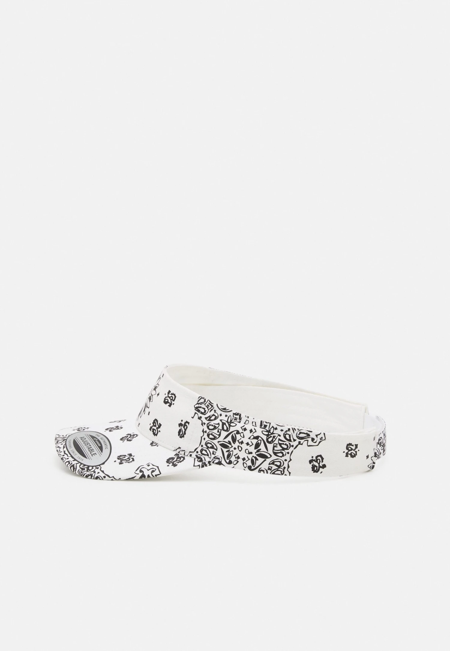 URBAN CLASSICS Bandana Print Visor Unisex - Pet - White 5 URBAN CLASSICS Bandana Print Visor Unisex - Pet - White - Afbeelding 3