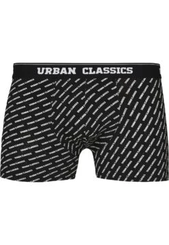 URBAN CLASSICS 5Pack - Onderbroeken - Ban.Aop+Brand.Aop+Chr+Blk+Wht -Urban Classics 060775d3084f4ecd9e0a8701ff12030d