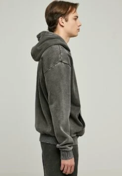 URBAN CLASSICS Herren Stone Washed - Trui - Black -Urban Classics 064abb73d4e64fa9ba4d73b354fcf377