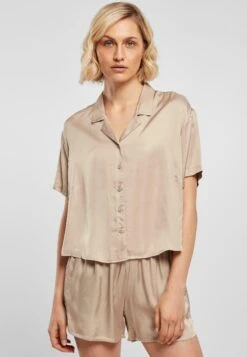 URBAN CLASSICS Overhemdblouse - Softtaupe