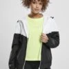 URBAN CLASSICS Arrow- Windjack - White/Black