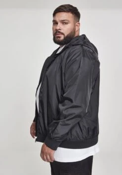 URBAN CLASSICS Heeren Windbreaker - Windjack - Black -Urban Classics 06e6bc1d273a4c15b003c91a9d06397c