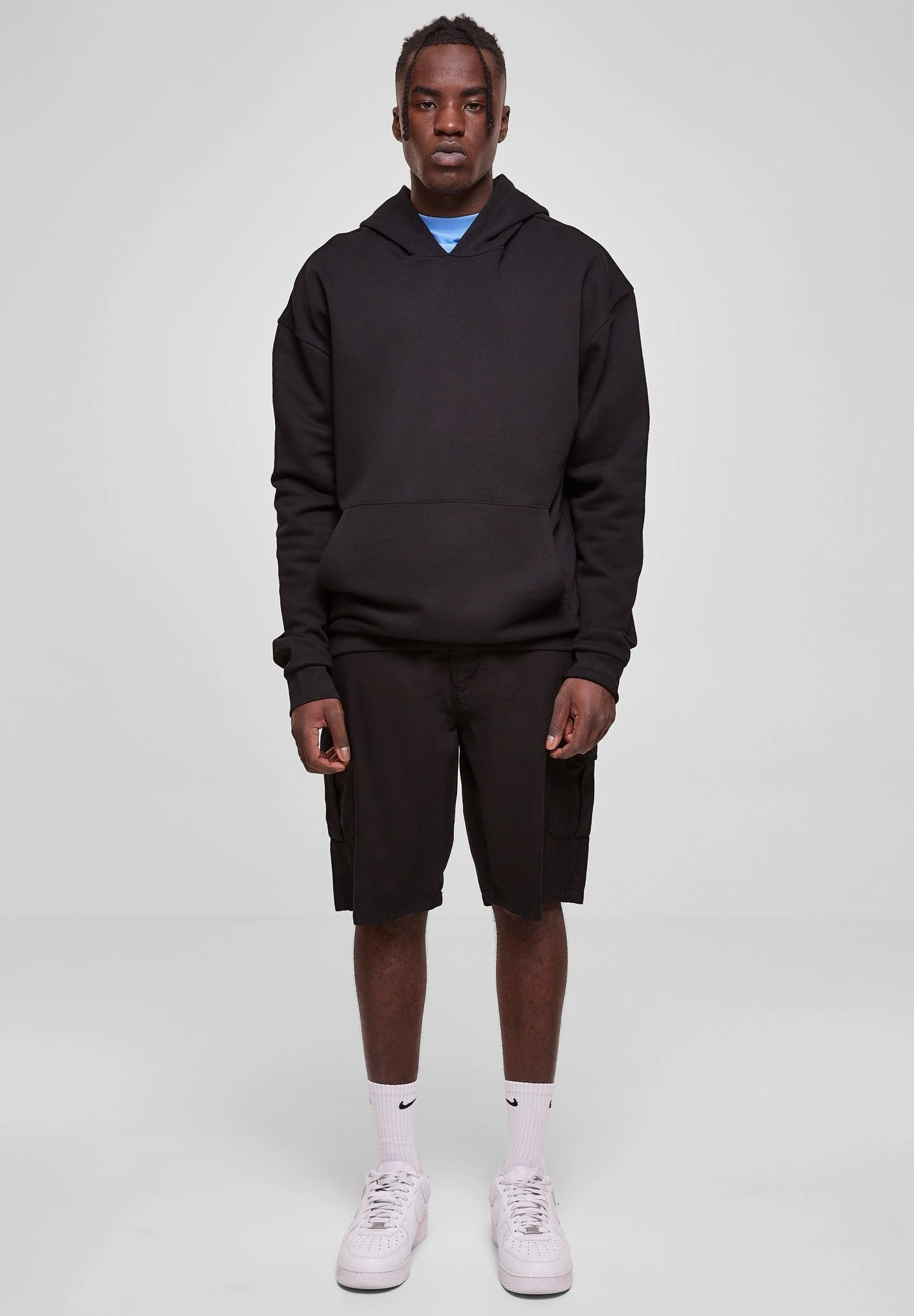 URBAN CLASSICS Embroidery- Hoodie - Black 4 URBAN CLASSICS Embroidery- Hoodie - Black - Afbeelding 2