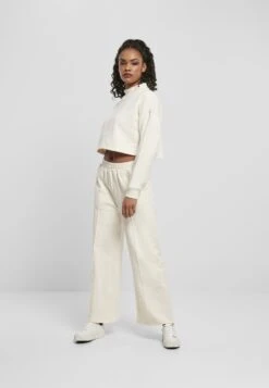 URBAN CLASSICS Oversized High Neck Crew - Sweater - Whitesand -Urban Classics 07b87b2ee0d946d1b8e4637f60b05493