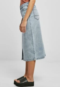 URBAN CLASSICS Kokerrok - Tinted Lightblue Washed 11 URBAN CLASSICS Kokerrok - Tinted Lightblue Washed -Urban Classics 07beb9489e6c4766b1d651b1491eb874