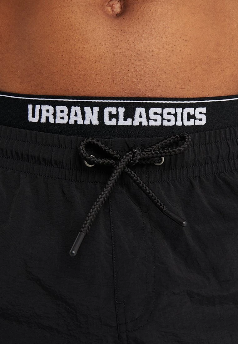 URBAN CLASSICS Two In One Swim - Zwemshorts - Black/White 6 URBAN CLASSICS Two In One Swim - Zwemshorts - Black/White - Afbeelding 4