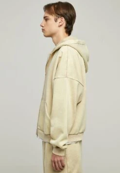 URBAN CLASSICS Sweater Met Rits - Unionbeige -Urban Classics 088ac6d41a4e4f8bbba2b0c4587525d7