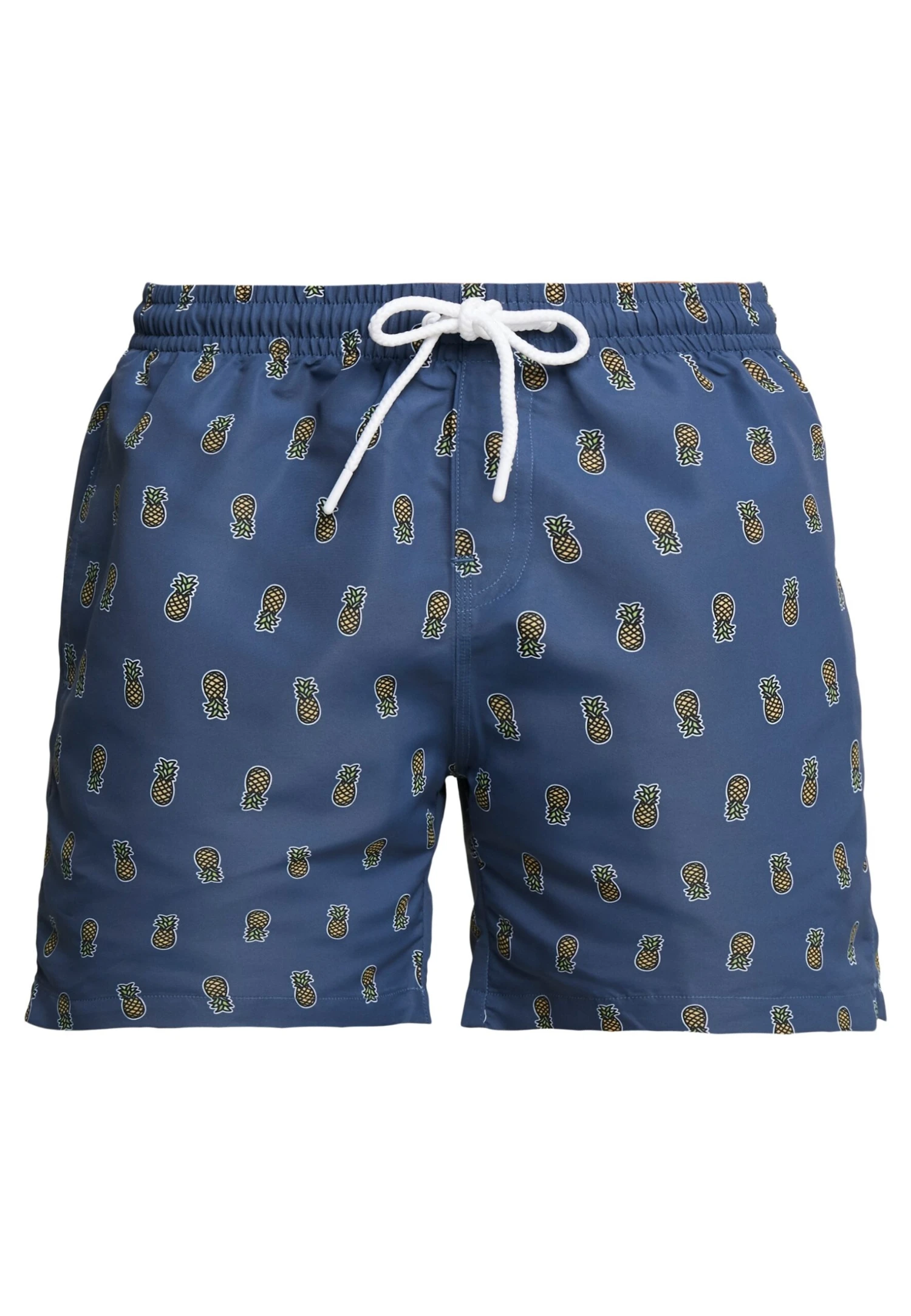 URBAN CLASSICS Pineapple Swim Shorts - Zwemshorts - Vintage Blue 5 URBAN CLASSICS Pineapple Swim Shorts - Zwemshorts - Vintage Blue - Afbeelding 3