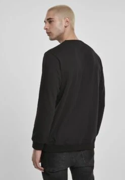 URBAN CLASSICS Basic Terry Crew- Sweater - Black -Urban Classics 08fcea53f04d46b0b72a821b18ee0bbd