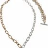 URBAN CLASSICS Layering - Ketting - Gold Silver -Urban Classics 09c114f09a26410da12d5a27dc291d5f