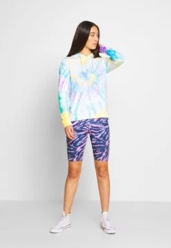 URBAN CLASSICS Ladies Tie Dye Hoody - Hoodie - Multi-Coloured -Urban Classics 0a0dbd3cac84413b9a98120ba00cd629