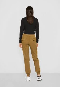 URBAN CLASSICS High Waist - Cargobroek - Summerolive -Urban Classics 0a14a047d75d4a1eb5fc0062fbed18e1