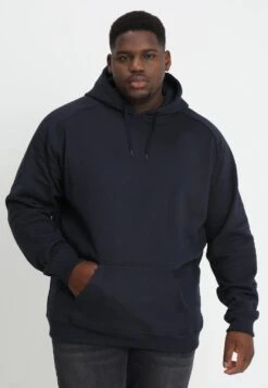 URBAN CLASSICS Blank Hoody - Hoodie - Navy