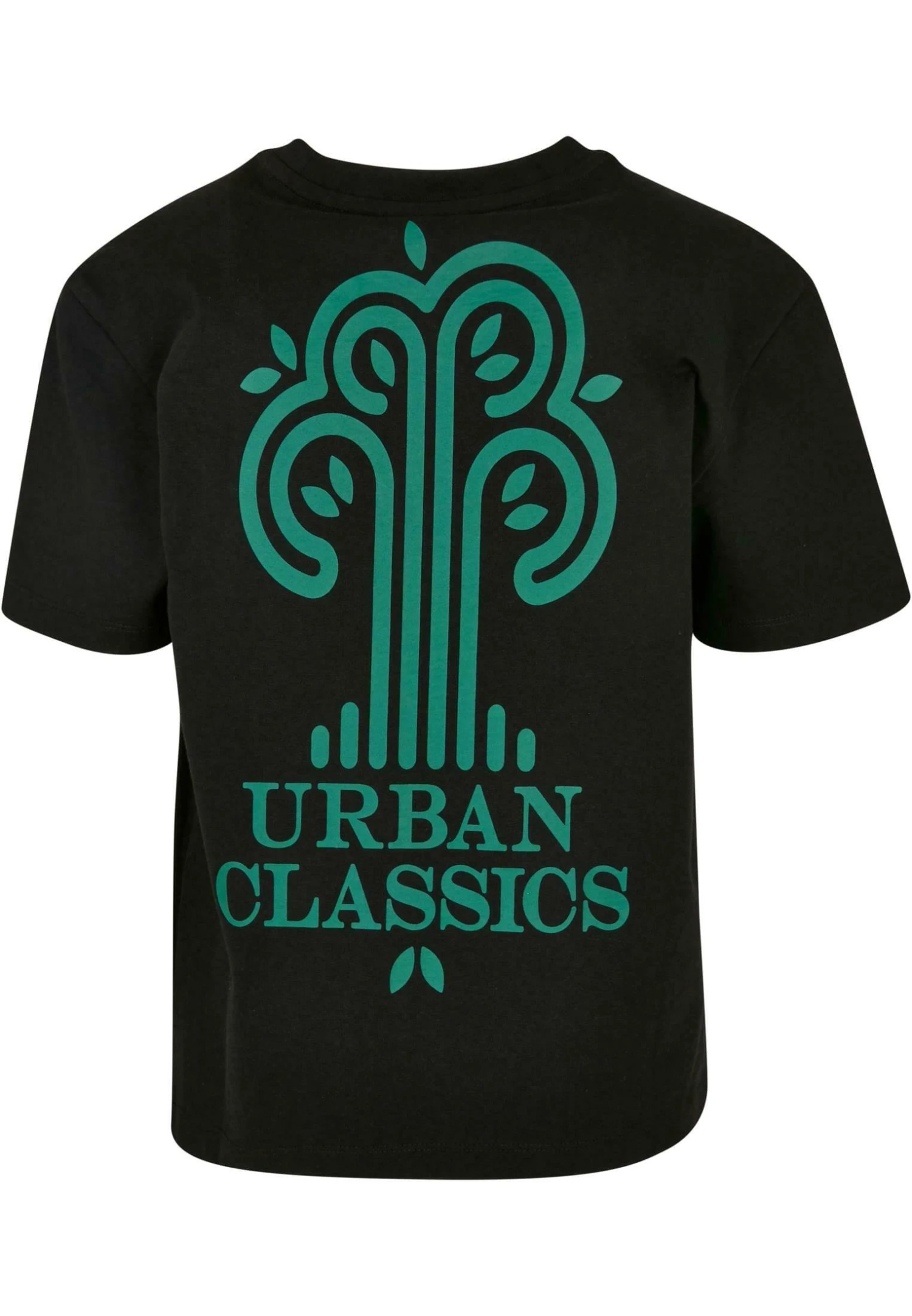 URBAN CLASSICS Logo Tee - T-Shirt Print - Black 3 URBAN CLASSICS Logo Tee - T-Shirt Print - Black