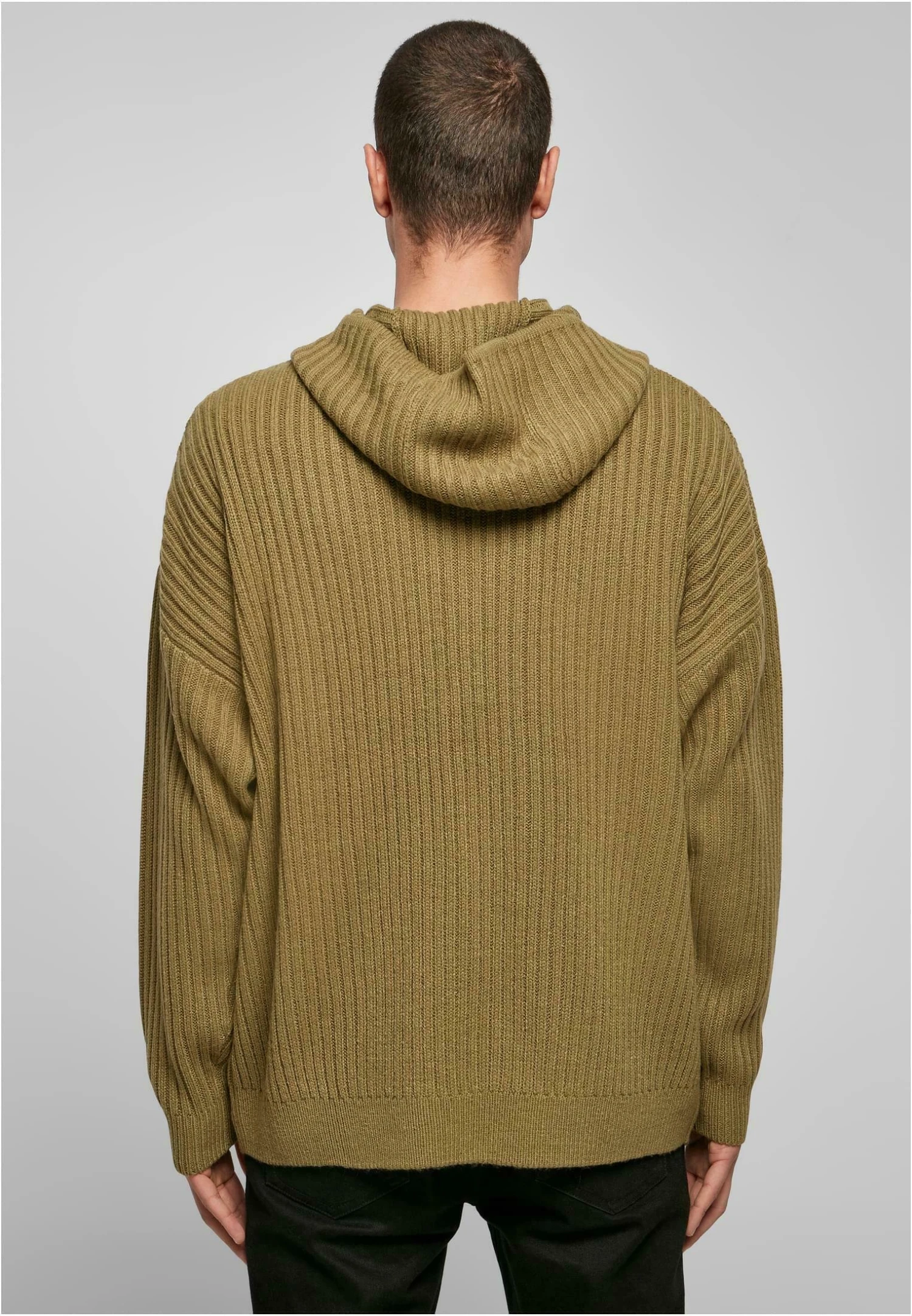 URBAN CLASSICS Knitted Zip Hoody - Vest - Tiniolive 5 URBAN CLASSICS Knitted Zip Hoody - Vest - Tiniolive - Afbeelding 3