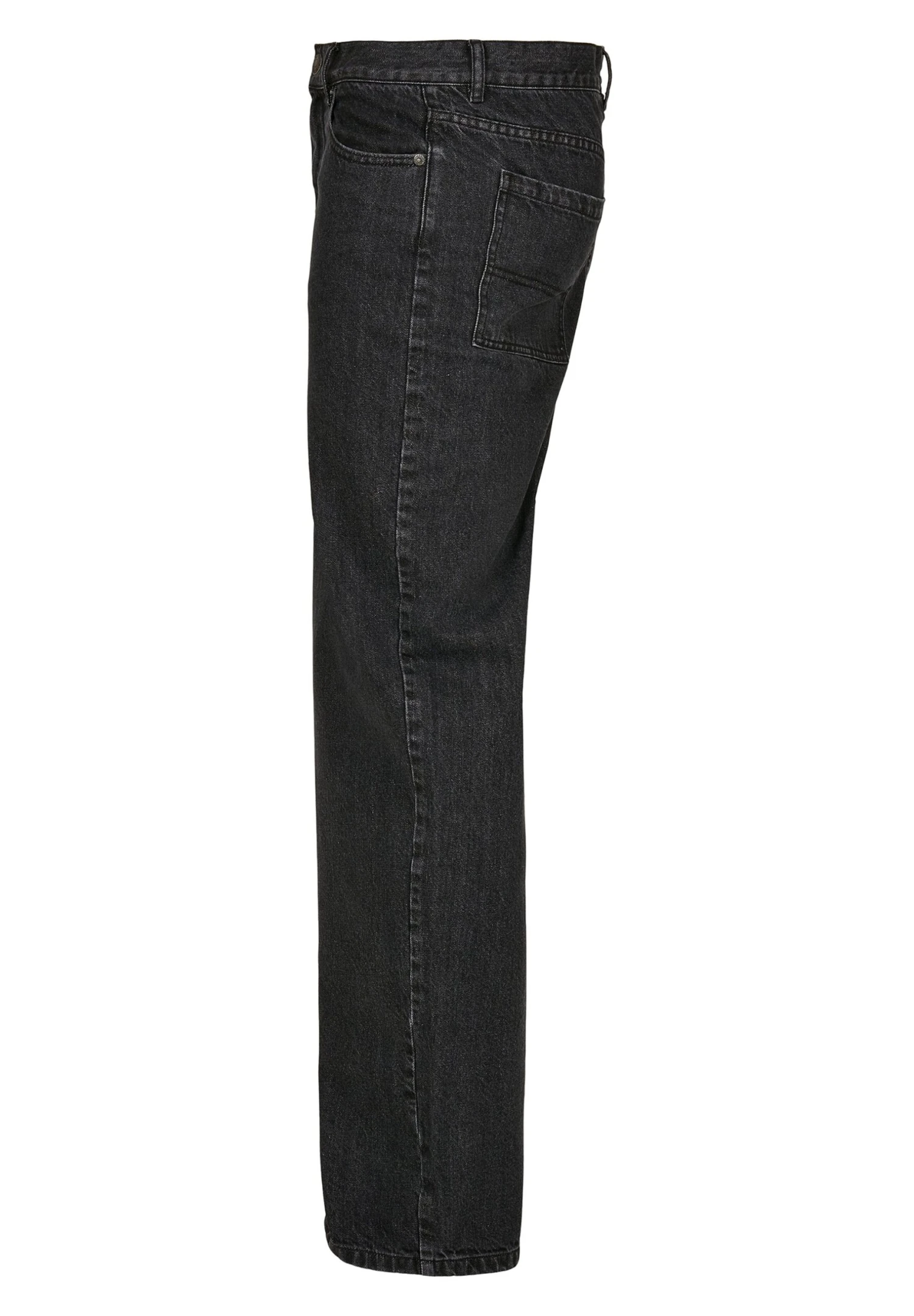 URBAN CLASSICS Relaxed Fit Jeans - Black Acid Washed 12 URBAN CLASSICS Relaxed Fit Jeans - Black Acid Washed - Afbeelding 10