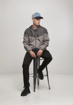 URBAN CLASSICS Tone Tech - Windjack - Grey -Urban Classics 0b7d6f85395f45d3959931fcbd5021b6