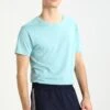 URBAN CLASSICS Shaped Long Do Not Use - T-Shirt Basic - Blue Mint
