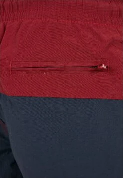 URBAN CLASSICS Kinder- Shorts - Navy Burgundy -Urban Classics 0bf1a6b6d4ea41b2898b0515d1cabb80