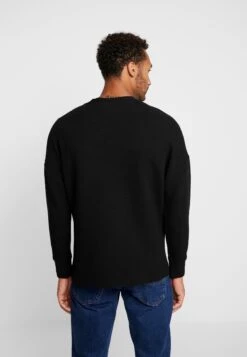 URBAN CLASSICS Cut On Sleeve Naps Interlock Crew - Sweater - Black 9 URBAN CLASSICS Cut On Sleeve Naps Interlock Crew - Sweater - Black -Urban Classics 0bf4213d7d8f4fa09bb3ef62dd3543bc