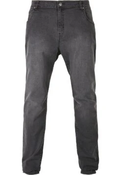 URBAN CLASSICS Zip - Slim Fit Jeans - Real Black Washed -Urban Classics 0c5f3b3018d04972bc9341d9de52d234