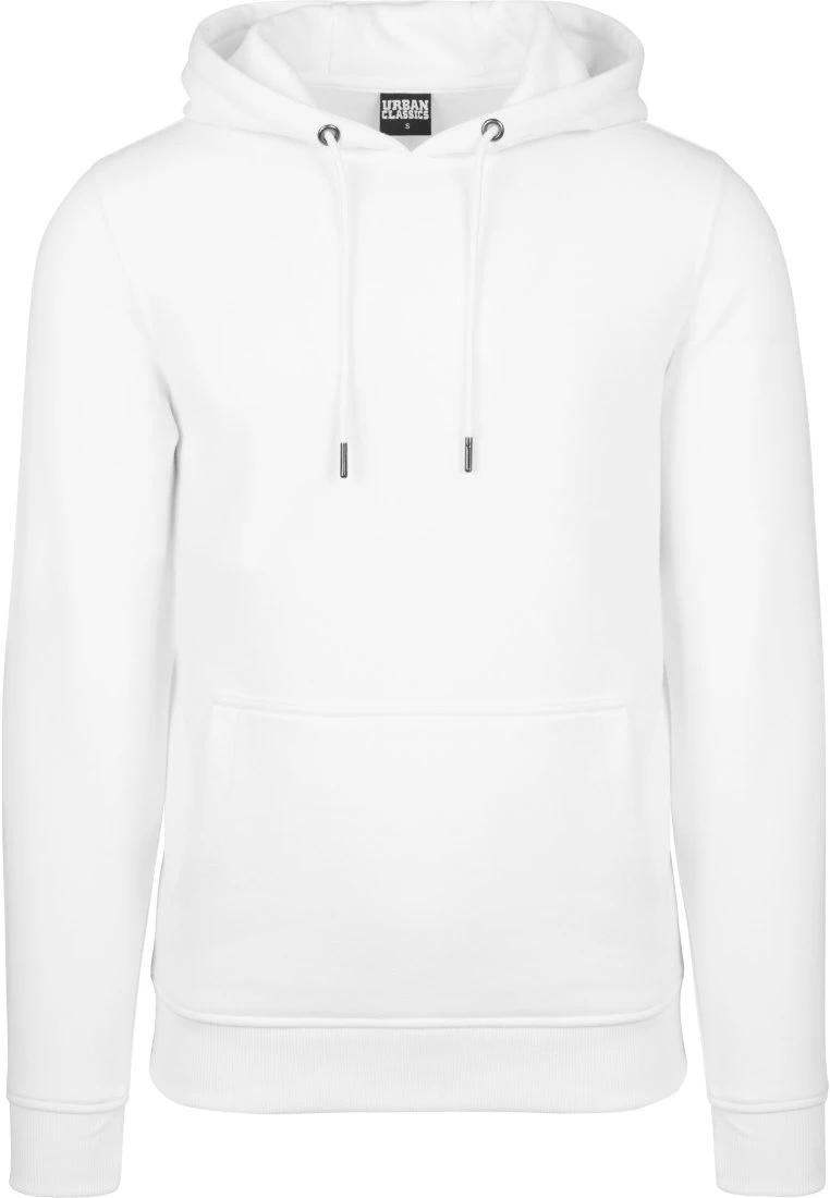 URBAN CLASSICS Basic Sweat Hoody - Hoodie - White 5 URBAN CLASSICS Basic Sweat Hoody - Hoodie - White - Afbeelding 3