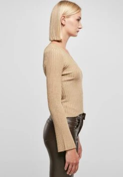 URBAN CLASSICS One Sleeve - Trui - Unionbeige -Urban Classics 0d27ca19b8af459c897f59e0619803be