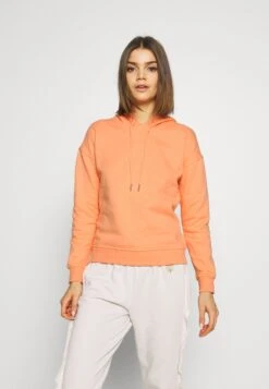 URBAN CLASSICS Ladies Hoody - Hoodie - Papaya