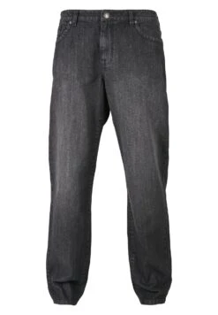 URBAN CLASSICS Loose Fit - Straight Leg Jeans - Real Black Washed -Urban Classics 0e42bafa89824f7a9f49e1c226744a33