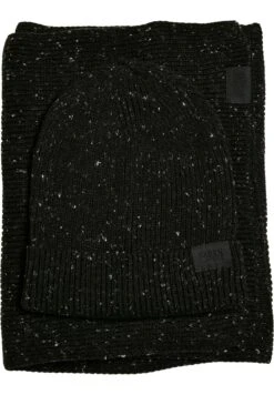 URBAN CLASSICS Set - Sjaal - Charcoal White