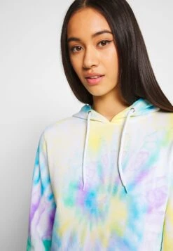URBAN CLASSICS Ladies Tie Dye Hoody - Hoodie - Multi-Coloured -Urban Classics 0ec4b39ee89c4bc386783b5479e72a10