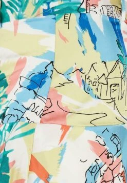 URBAN CLASSICS Aop - Minirok - Softyellowvacation -Urban Classics 11359a3ab468482986910aff9188d5f4