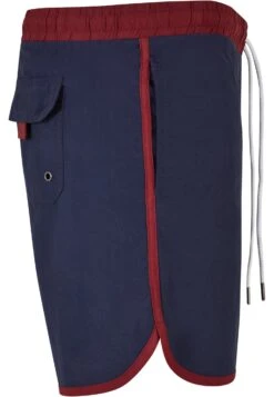 URBAN CLASSICS Retro - Zwemshorts - Burgundy Midnightnavy -Urban Classics 11abf1de85e84b41a53a2c5013992888