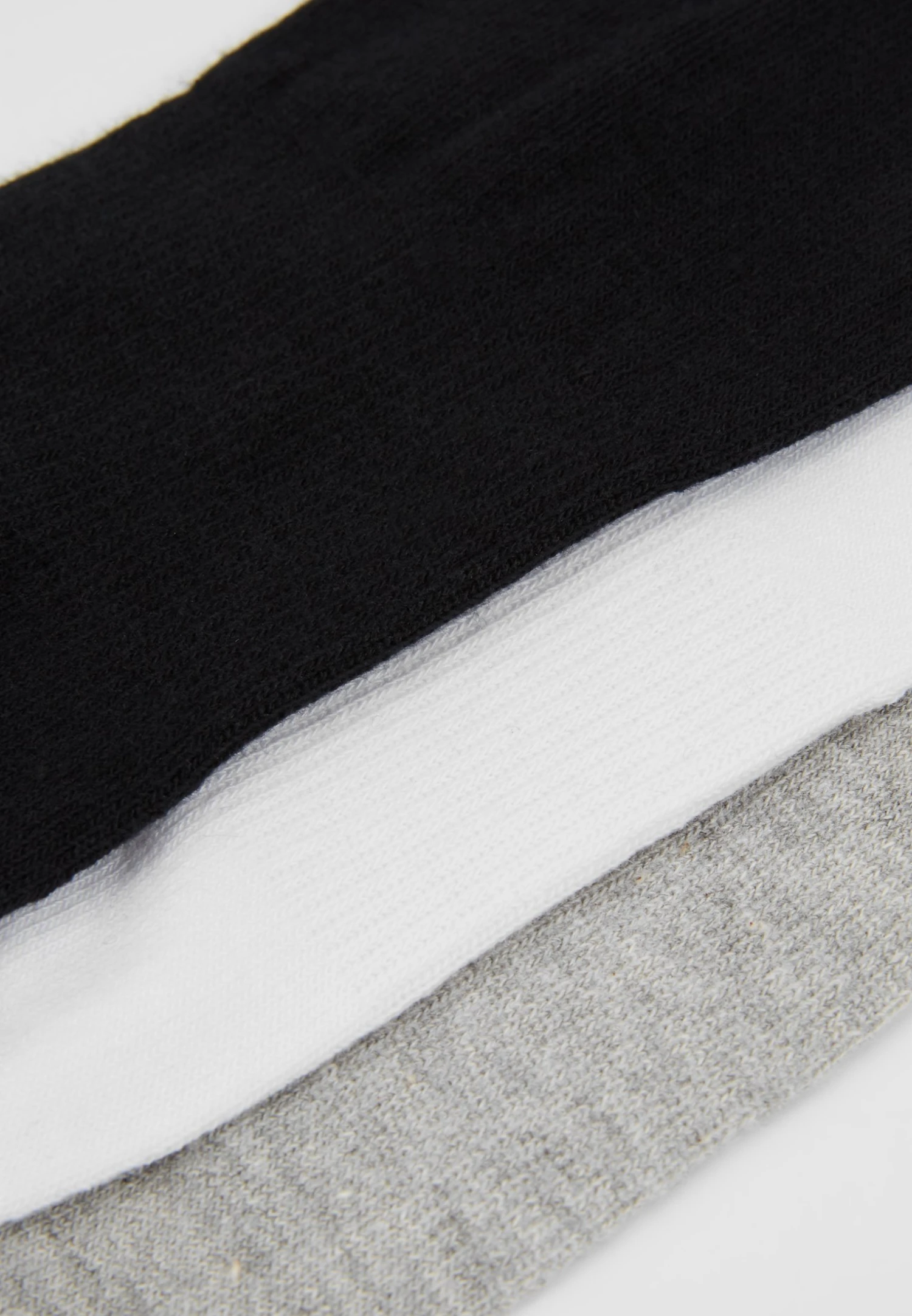 URBAN CLASSICS No Show Socks 5 Pack - Enkelsokken - Black/White/Grey 5 URBAN CLASSICS No Show Socks 5 Pack - Enkelsokken - Black/White/Grey - Afbeelding 3