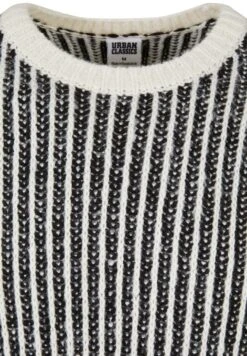 URBAN CLASSICS Two Tone- Trui - Whitesand Black -Urban Classics 133651f3381243a9870d07c3305dcea4