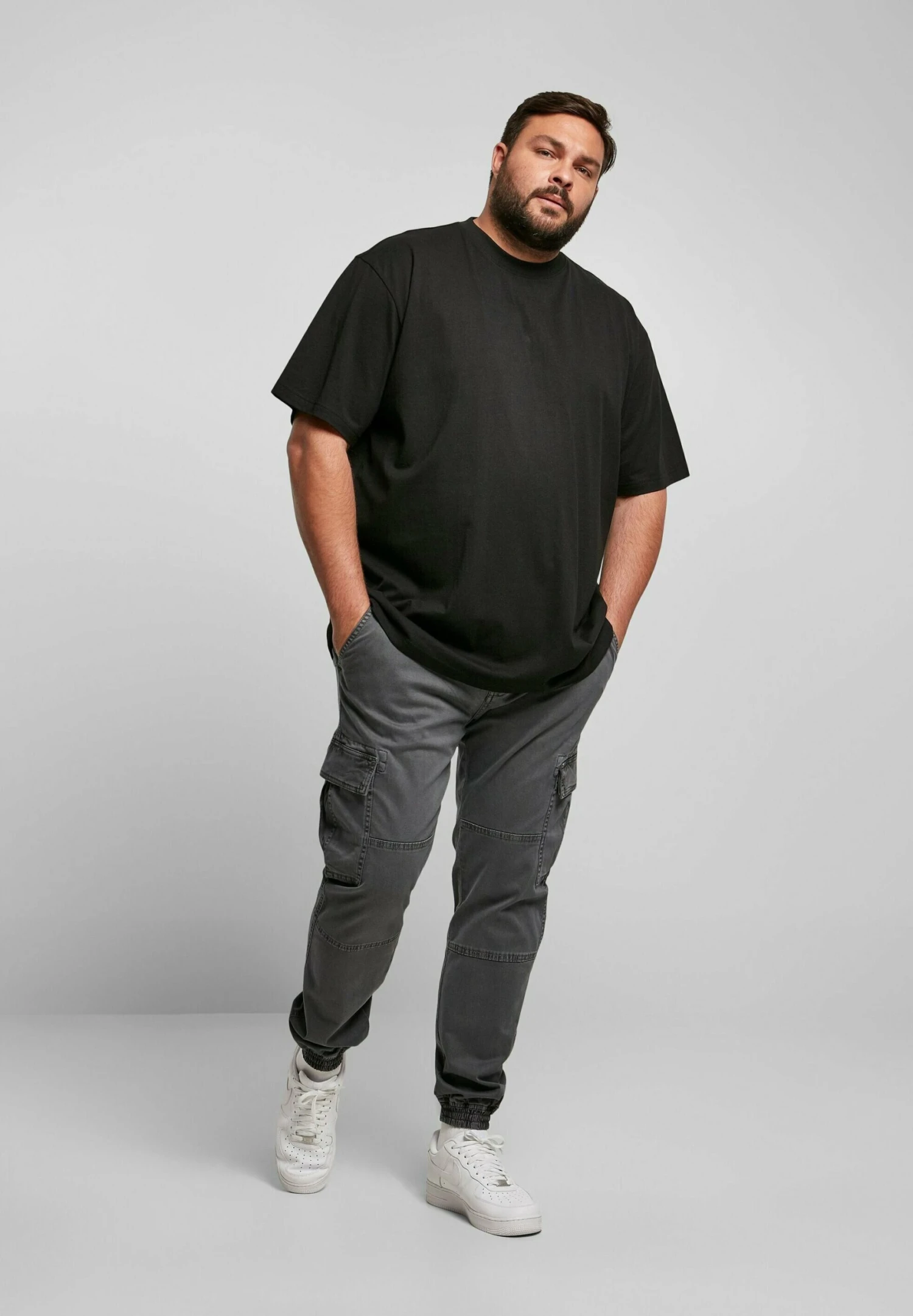 URBAN CLASSICS Washed Jogging - Cargobroek - Darkshadow 4 URBAN CLASSICS Washed Jogging - Cargobroek - Darkshadow - Afbeelding 2