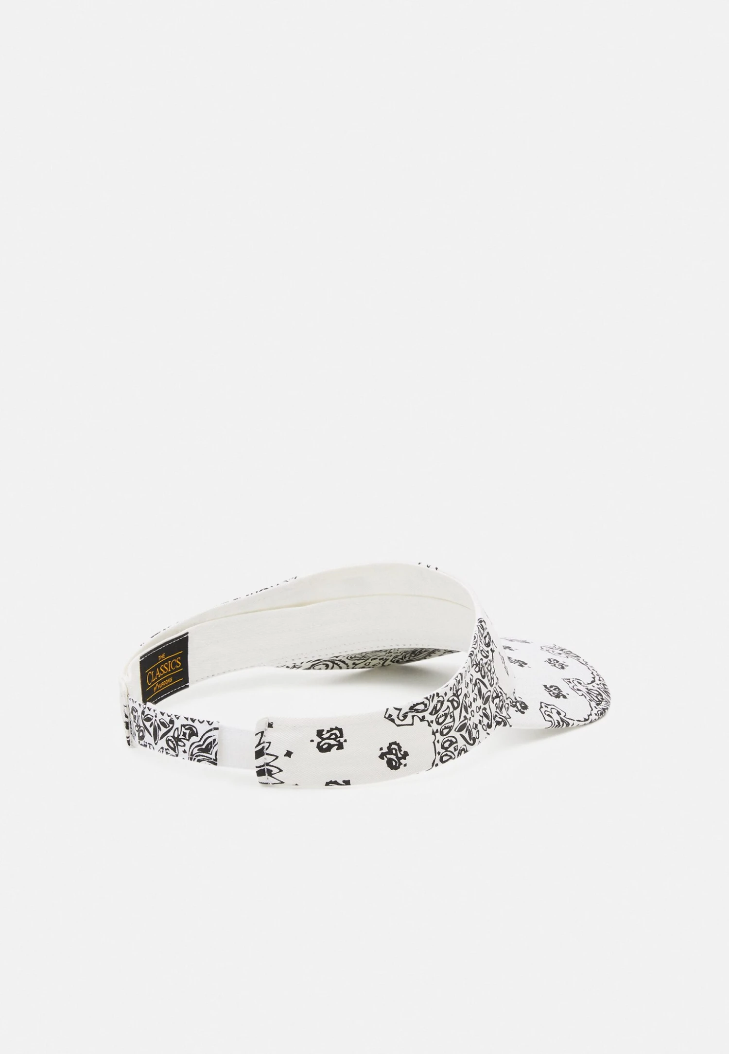 URBAN CLASSICS Bandana Print Visor Unisex - Pet - White 4 URBAN CLASSICS Bandana Print Visor Unisex - Pet - White - Afbeelding 2