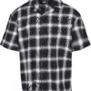 URBAN CLASSICS Loose Checked Resort Shirt - Overhemd - Black/White 2 URBAN CLASSICS Loose Checked Resort Shirt - Overhemd - Black/White -Urban Classics 13d75ecedf3a4530b04000bd9f291622