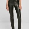 URBAN CLASSICS Mid Waist- Broek - Black
