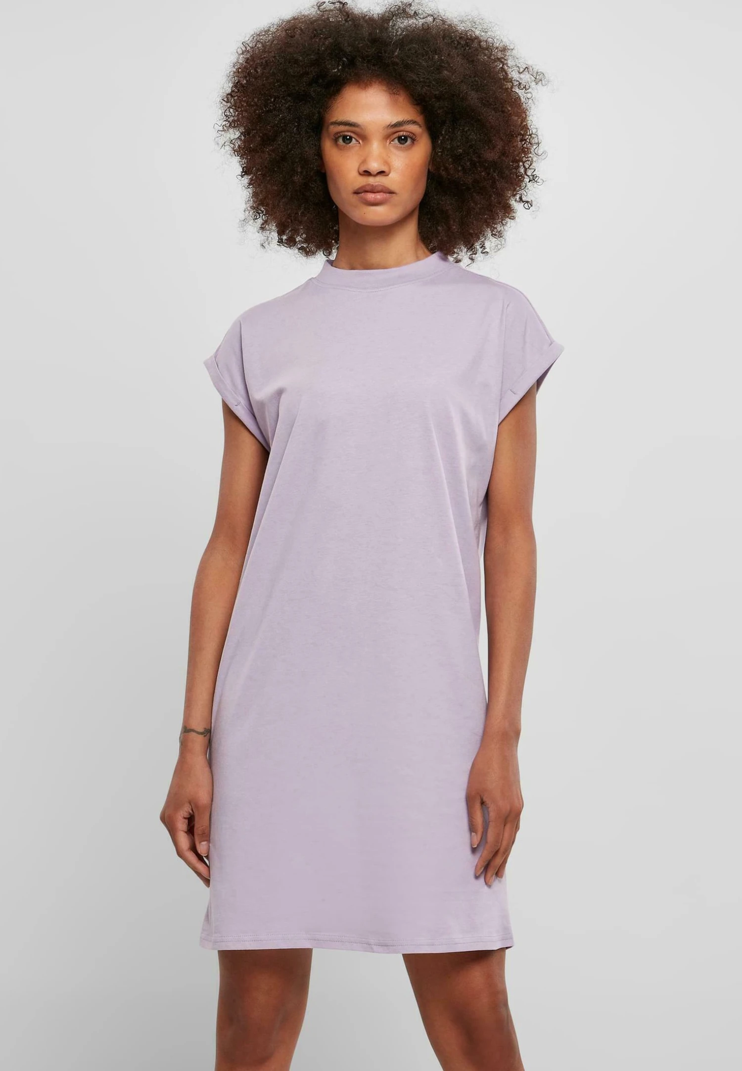 URBAN CLASSICS Turtle Extended Shoulder - Jerseyjurk - Lilac 3 URBAN CLASSICS Turtle Extended Shoulder - Jerseyjurk - Lilac