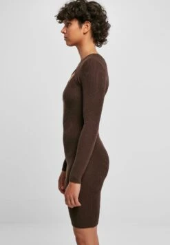 URBAN CLASSICS Cut Out - Etui-Jurk - Brown -Urban Classics 14d3d1d71bbb4c7daa441fdee1a83c83