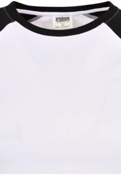 URBAN CLASSICS Stretch Retro Baseball - T-Shirt Print - White Black 18 URBAN CLASSICS Stretch Retro Baseball - T-Shirt Print - White Black -Urban Classics 14ecfe10c871473d8a84c47f0fb1be34