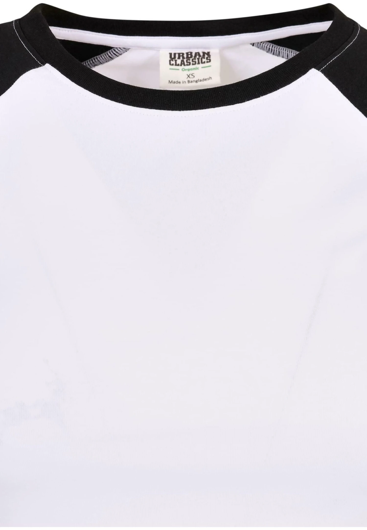 URBAN CLASSICS Stretch Retro Baseball - T-Shirt Print - White Black 10 URBAN CLASSICS Stretch Retro Baseball - T-Shirt Print - White Black - Afbeelding 8