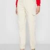 URBAN CLASSICS High Waist - Cargobroek - Whitesand